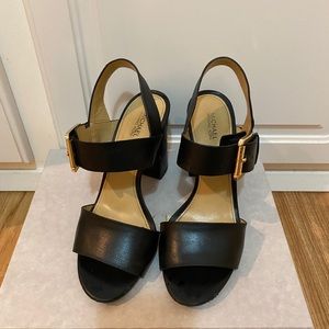 Michael Kors platform sandals women.